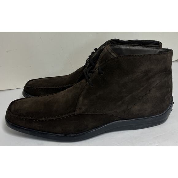 TOD\'S Polacchino QUINN Chukka Boots Men\'s US 11 brown suede boot Driving shoes main image 6